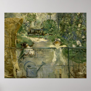 Berthe Morisot - The Basket Chair Poster