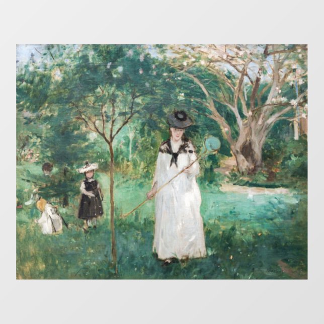 Berthe Morisot - The Butterfly Hunt (Sheet)