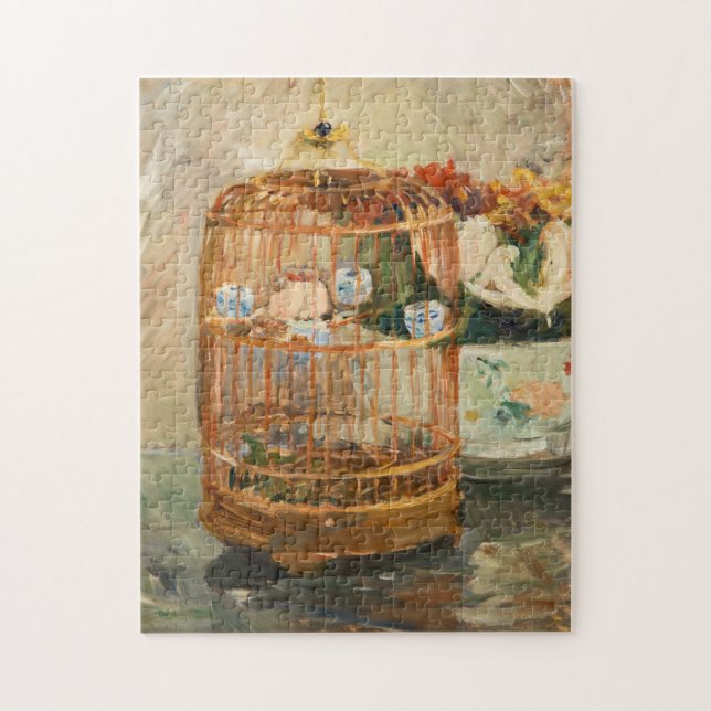 Berthe Morisot - The Cage Jigsaw Puzzle (Vertical)