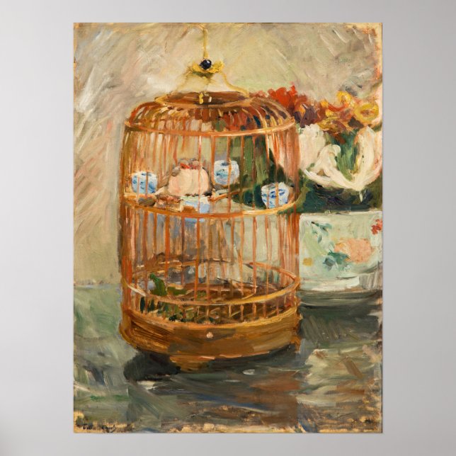 Berthe Morisot - The Cage Poster (Front)