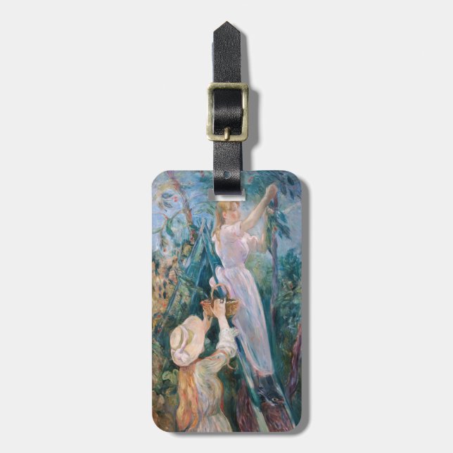 Berthe Morisot - The Cherry Picker Luggage Tag (Front Vertical)