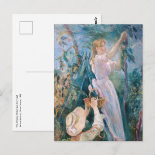 Berthe Morisot - The Cherry Picker Postcard