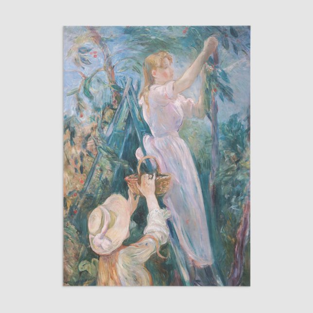 Berthe Morisot - The Cherry Picker Tissue Paper (Creator Uploaded)