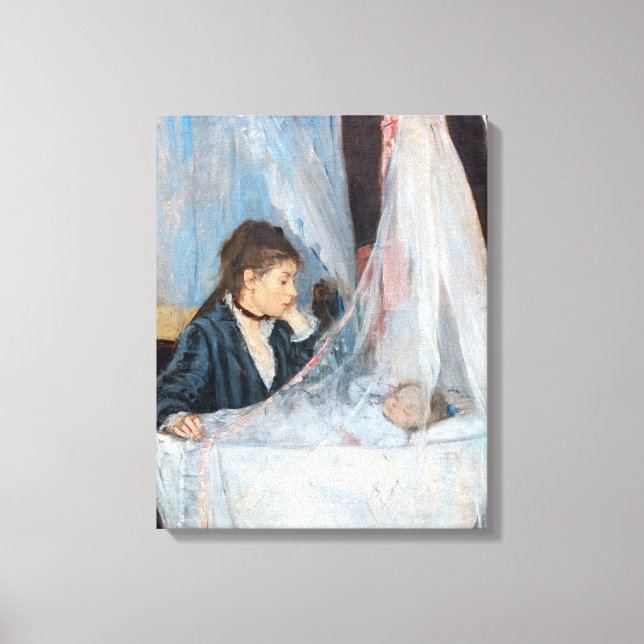 Berthe Morisot - The Cradle Canvas Print (Front)