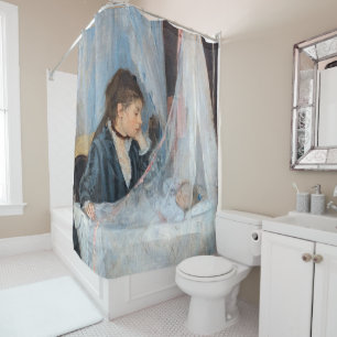Berthe Morisot - The Cradle / Le Berceau Shower Curtain