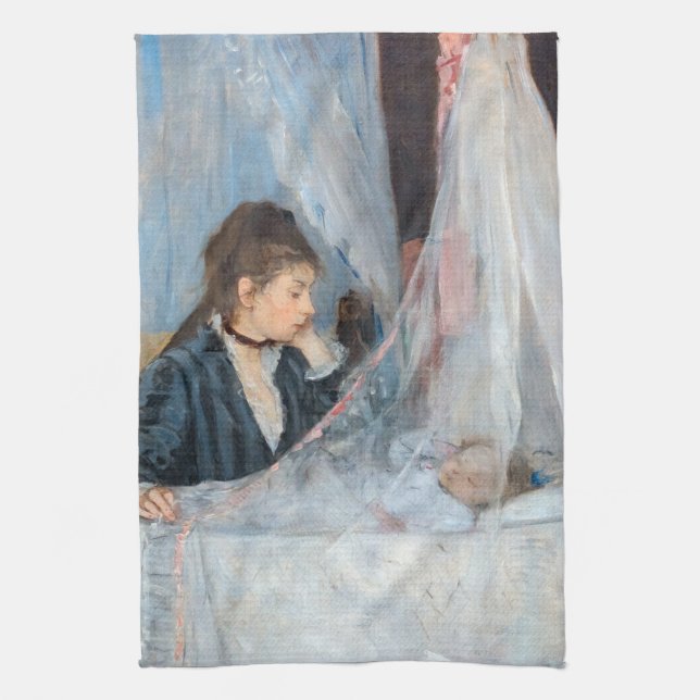 Berthe Morisot - The Cradle Tea Towel (Vertical)