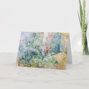 Berthe Morisot - The Garden at Bougival Card
