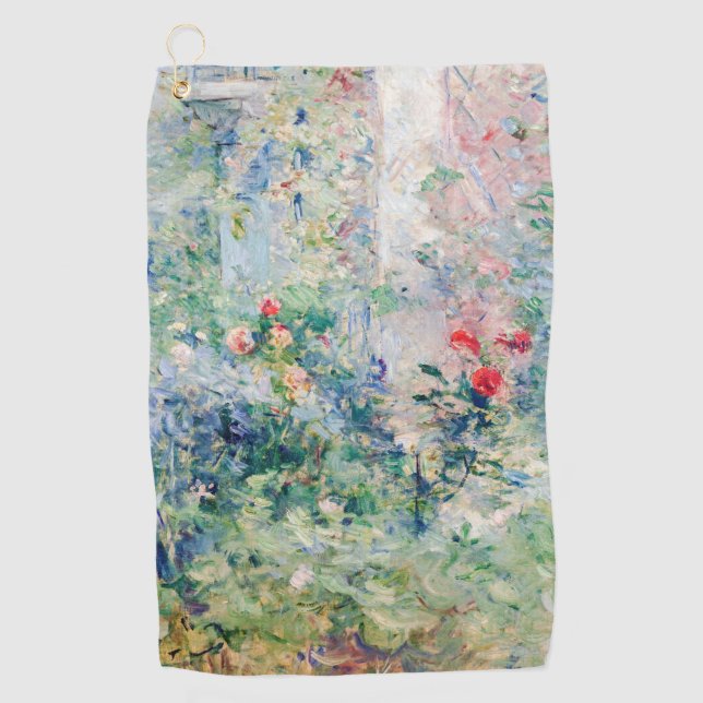 Berthe Morisot - The Garden at Bougival Golf Towel (Front)