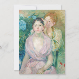 Berthe Morisot - The Horstensia / The Two Sisters Thank You Card