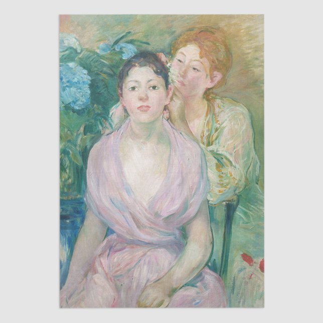 Berthe Morisot - The Horstensia / The Two Sisters Tissue Paper (Creator Uploaded)