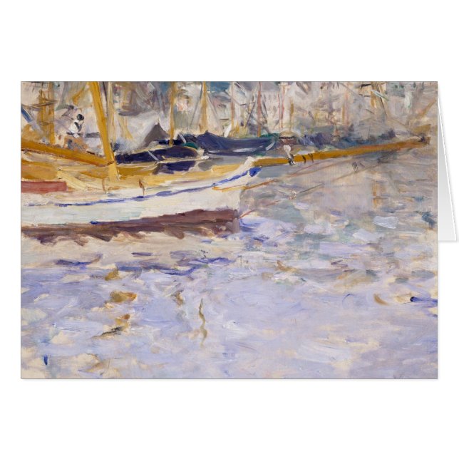Berthe Morisot - The Port of Nice (Front Horizontal)