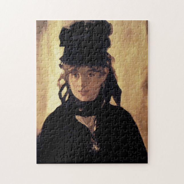 Berthe Morisot with a Bouquet of Violets Jigsaw Puzzle (Vertical)