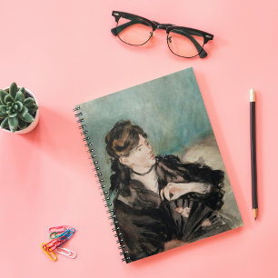 Berthe Morisot with a Fan   Édouard Manet Notebook