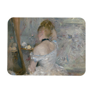 Berthe Morisot - Woman at Her Toilette Magnet