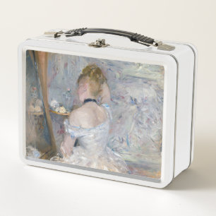 Berthe Morisot - Woman at Her Toilette Metal Lunch Box