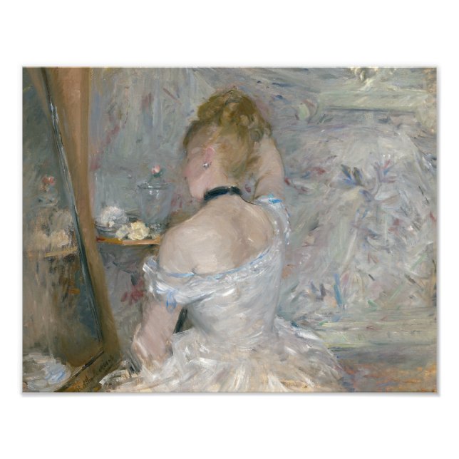 Berthe Morisot - Woman at Her Toilette Photo Print (Front)