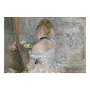 Berthe Morisot - Woman at Her Toilette Photo Print