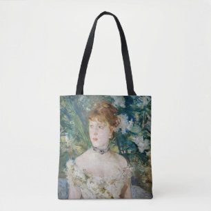 Berthe Morisot - Young Girl in a Ball Gown Tote Bag