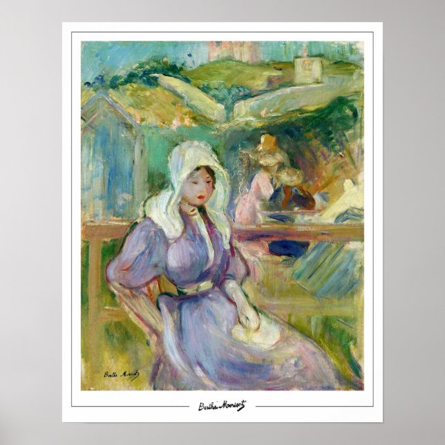 Berthe Morisot Zedign Art Poster #395 (Front)