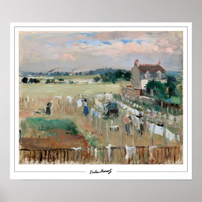 Berthe Morisot Zedign Art Poster #93 (Front)