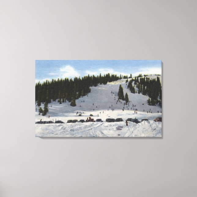 Berthoud Pass, Colorado Canvas Print (Front)