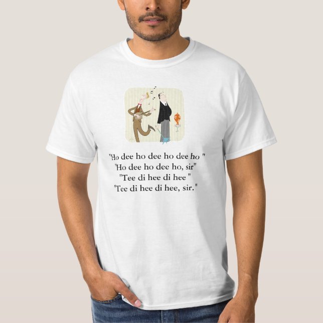 Bertie_Wooster_and_Jeeves_by_edgar1975, "Ho dee... T-Shirt (Front)