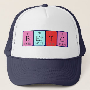 Berto periodic table name hat