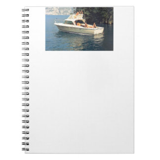 Bertram 25 Boats Notebook Writing Pad