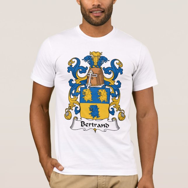 Bertrand Family Crest T-Shirt (Front)