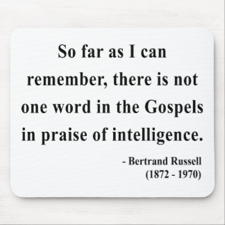 Bertrand Russell Quote 2a Mouse Pad