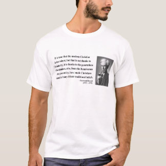 Bertrand Russell Quote 6b T-Shirt