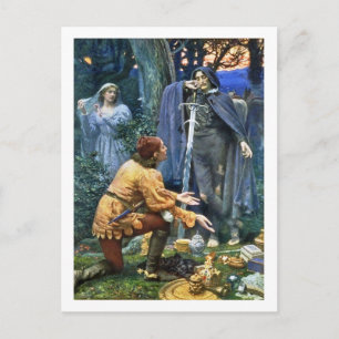 Bertuccio's Bride, Hughes Art Vintage Postcard