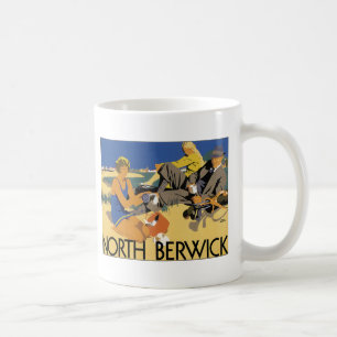 Berwick, Scotland Vintage travel poster Coffee Mug