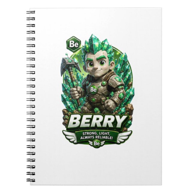 Beryllium is ATOMIVRA Notebook (Front)