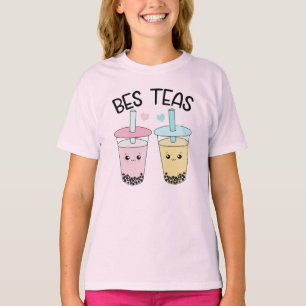 Bes Tea, Besties Boba Tea, Best Friends Gift T-Shirt