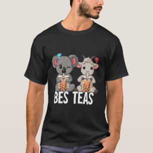 Bes Teas Boba Tea Best Friend Bubble Tea T-Shirt