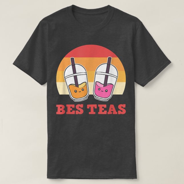 Bes Teas Bubble Tea Boba70 T-Shirt (Design Front)