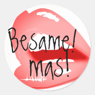 Besame mas sticker