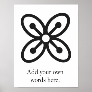 BESE SAKA   Symbol of Affluence, Power, Abundance Poster