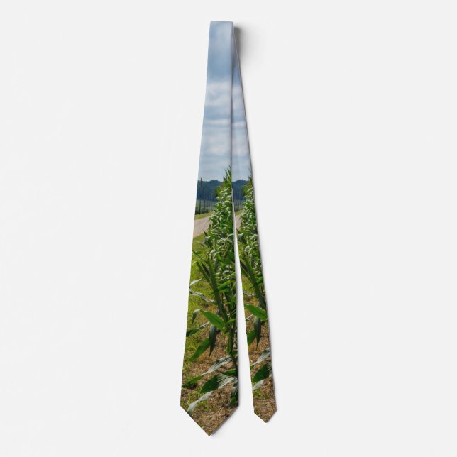 Beside A Corn Field Neck Tie (Front)