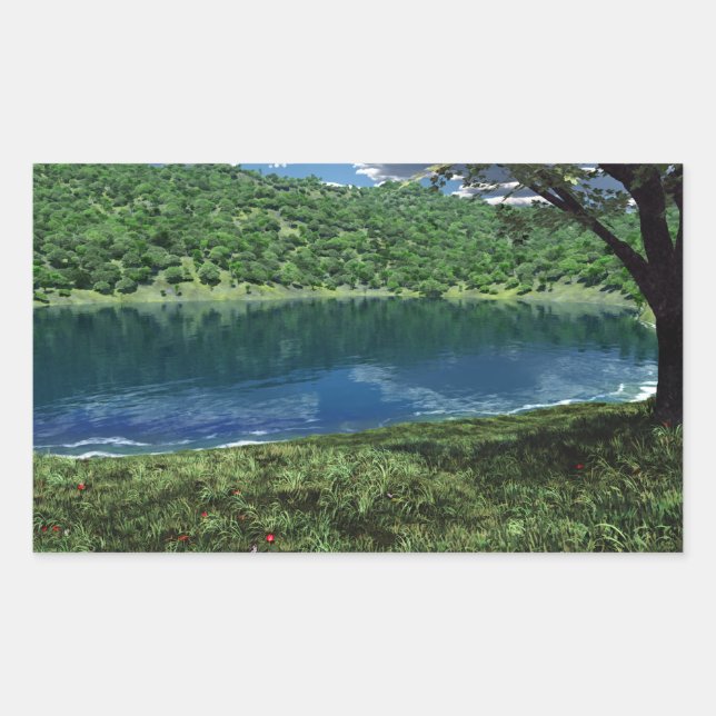 Beside Deep Waters Stickers (Front)