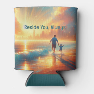 Beside You Always - Personalised Family Can Cooler