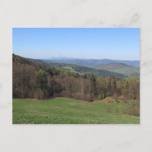 Beskid Sadecki Spring Postcard