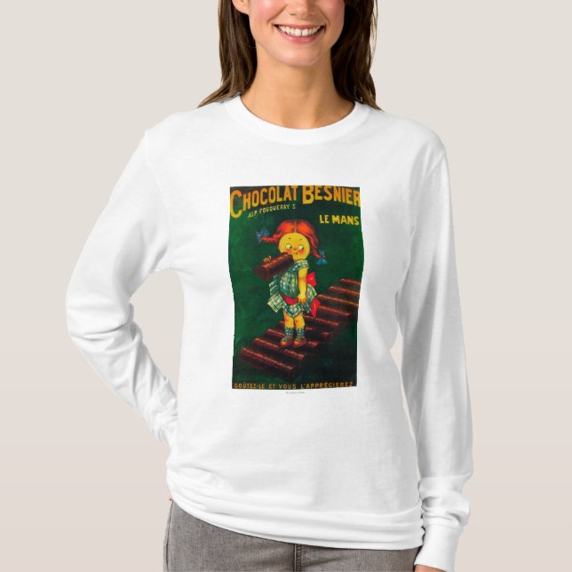 Besnier Chocolate Promotional Poster T-Shirt (Front)