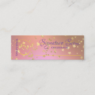 Bespoke fragrance personal scent sniff note mix mini business card