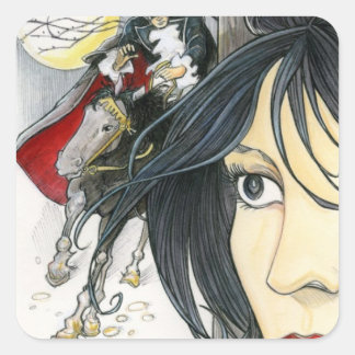 Bess -Highwayman Square Sticker