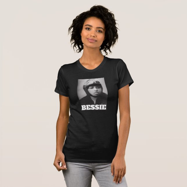 Bessie Coleman - Aviation Pioneer T-Shirt (Front Full)