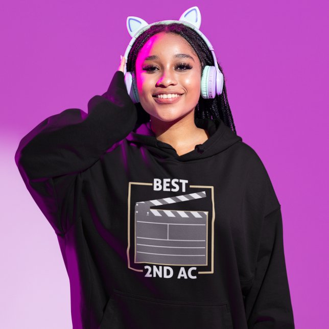 Best 2nd AC - Second Assistant Camera Hoodie (Creator Uploaded)