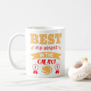 BEST 2ND GRADER IN THE GALAXY funny cute Coffee Mug