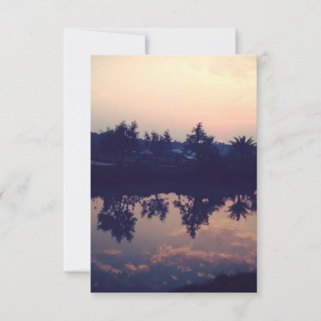Best 3.5" x 5" Flat Greeting Card (Front)